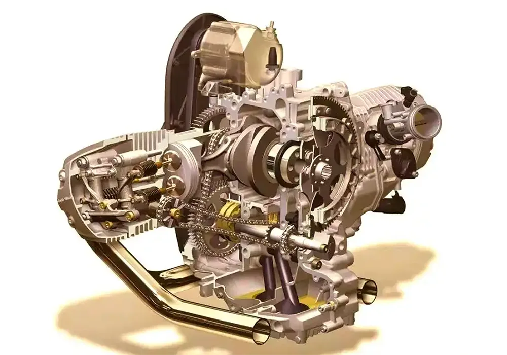 মোটরসাইকেল শক্তি সংক্রমণ এবং গিয়ার শিফটিং সিস্টেম